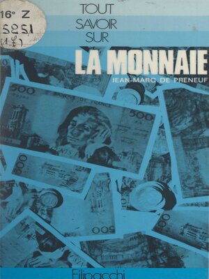 cover image of La monnaie